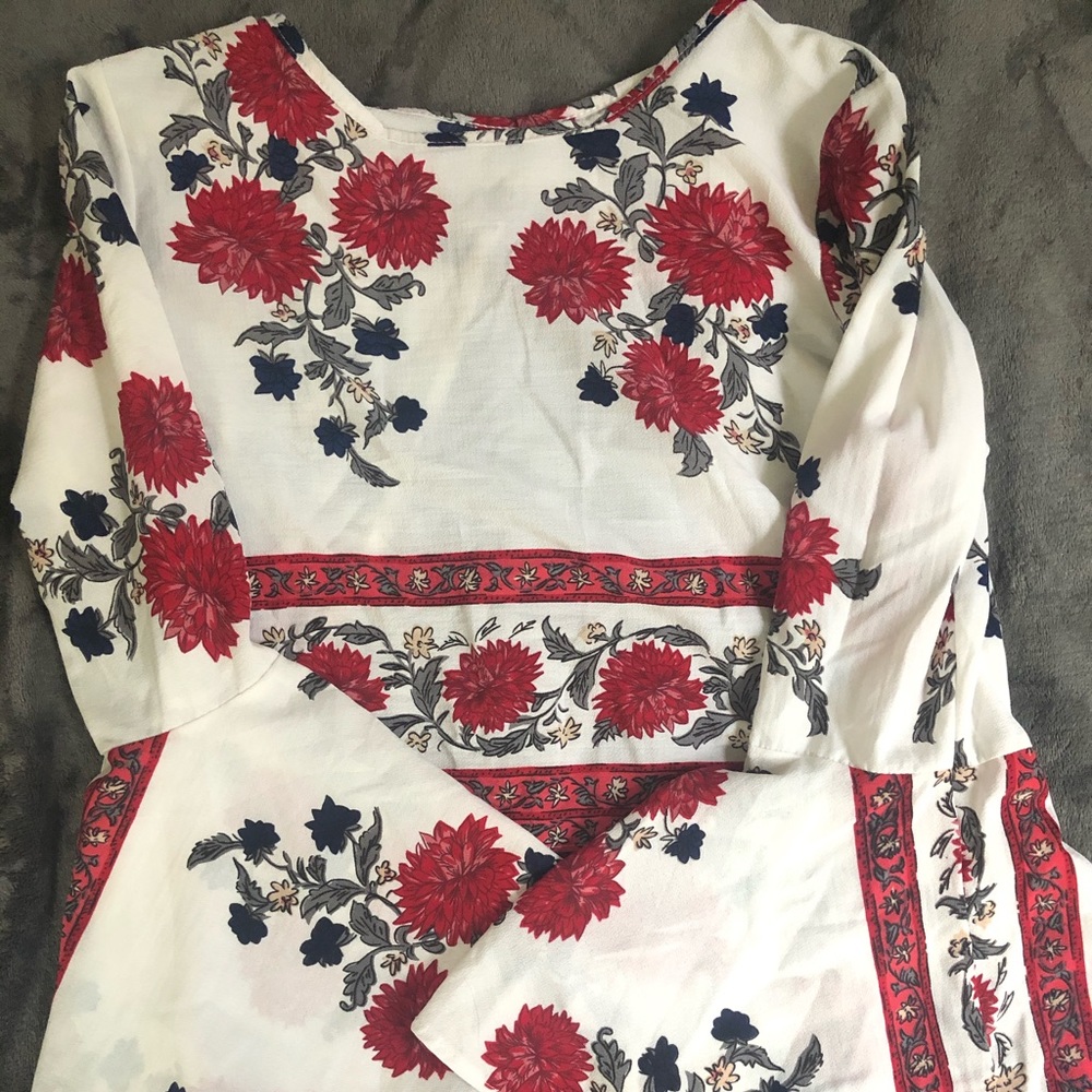 Floral Crop Top